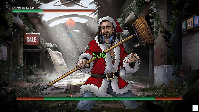 Shopping in a Winter Zombieland