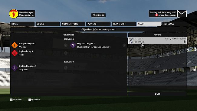 Football Career Mode 26