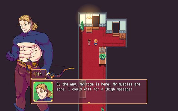 Burning Horns: A Bara Isekai JRPG