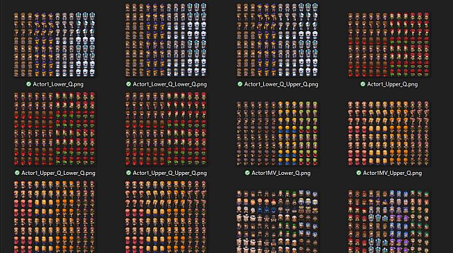 RPG Maker MV - Diagonal Sprite Generator