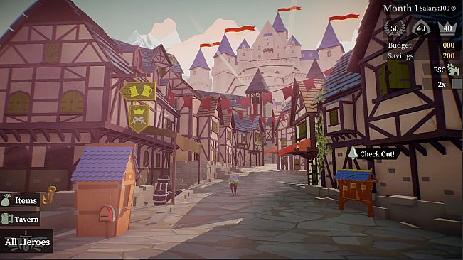 A guard walks into a tavern