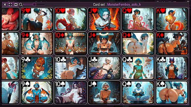 NSFW Solitaire - Monster Femboy
