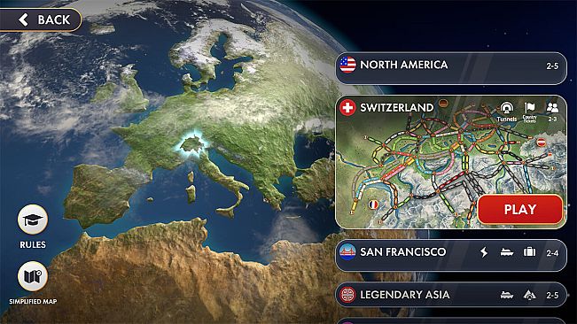 Ticket to Ride - Switzerland Expansion