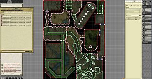 Fantasy Grounds - Pathfinder RPG - Pathfinder Flip-Mat - Thornkeep Dungeon 2-pack