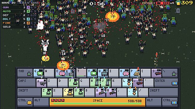 Keyboard vs. Zombies