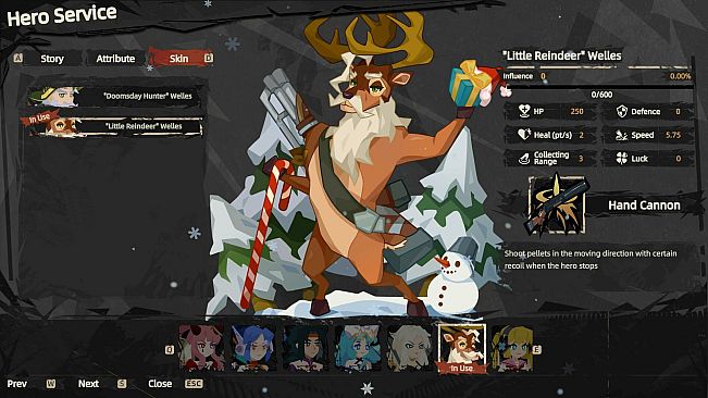 Return to Abyss - Reindeer Festival Skin Pack