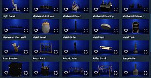 GameGuru MAX Low Poly Asset Pack - Mechanist's Settlement