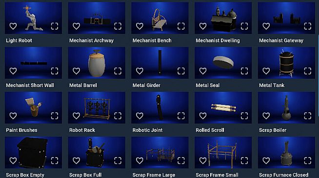 GameGuru MAX Low Poly Asset Pack - Mechanist's Settlement