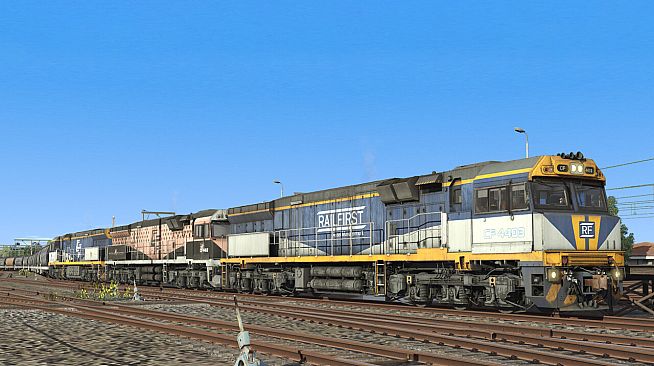 Trainz 2022 DLC - CFCLA, RailFirst, Freightliner GE C44aci Pack