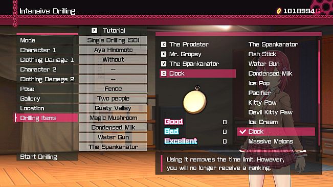 Bullet Girls Phantasia - Drilling Item: Clock