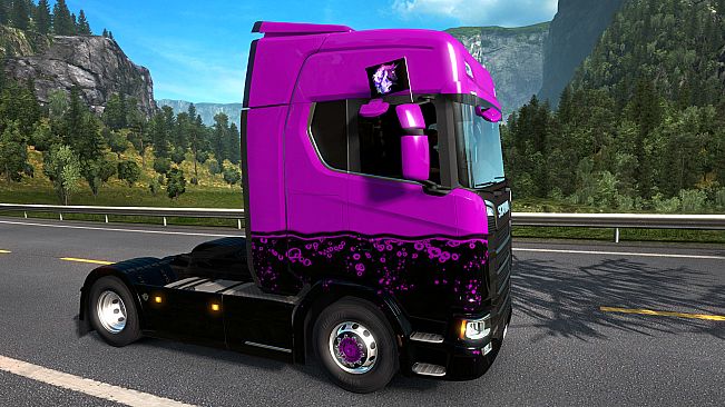 Euro Truck Simulator 2 - Window Flags