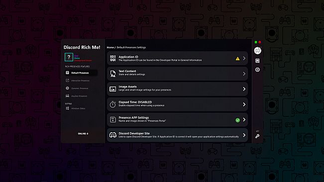 Discord Rich Me! Engine