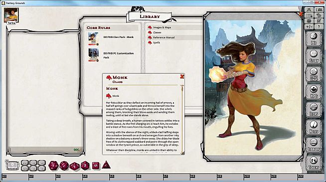 Fantasy Grounds - D&D Monk Class Pack