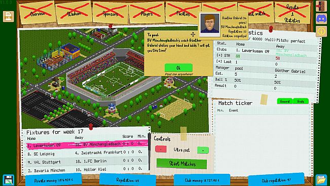 Boeckham's Football Manager