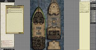 Fantasy Grounds - Pathfinder RPG - Pathfinder Flip-Mat - Bigger Ship