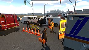 Flashing Lights - Police, Firefighting, Emergency Services (EMS) Simulator