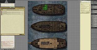 Fantasy Grounds - Pathfinder RPG - Pathfinder Flip-Map - Classic Pirate Ship