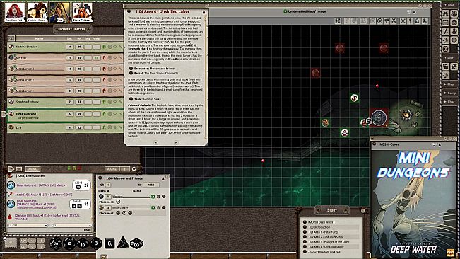 Fantasy Grounds - Mini-Dungeons Bundle #206-210