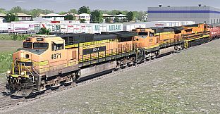 Trainz 2022 DLC - GECX C44-9W EX-BNSF 4772-4877