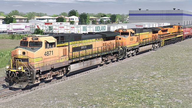 Trainz 2022 DLC - GECX C44-9W EX-BNSF 4772-4877