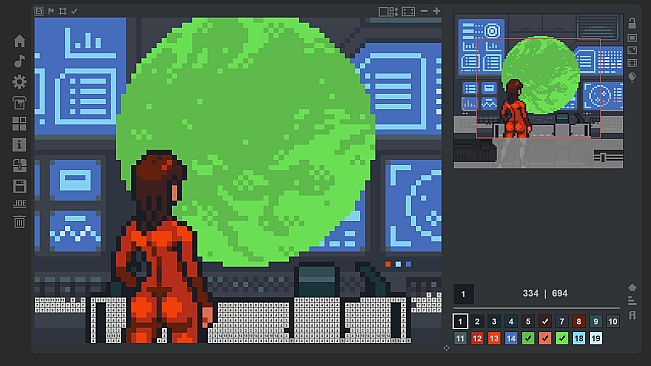 Coloring Game 4 – Science Fiction