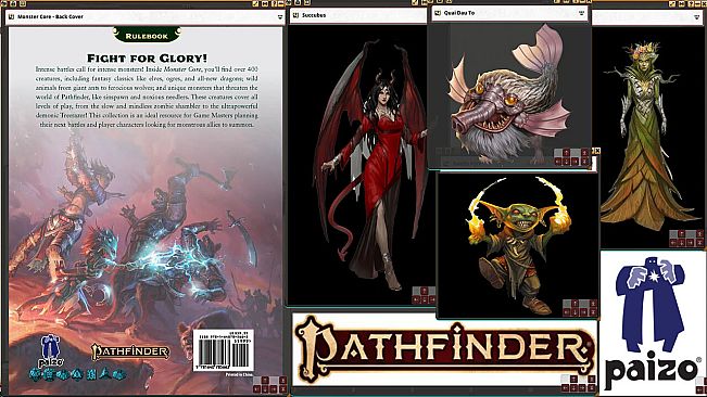 Fantasy Grounds - Pathfinder 2 RPG - Monster Core