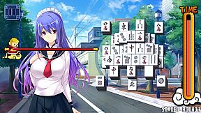 Pretty Girls Mahjong Solitaire [BLUE]