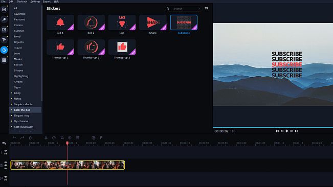 Movavi Video Suite 2022 - Let's Start a Vlog Set