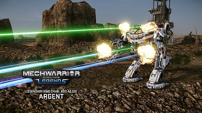 MechWarrior Online - Argent Legendary Mech Pack