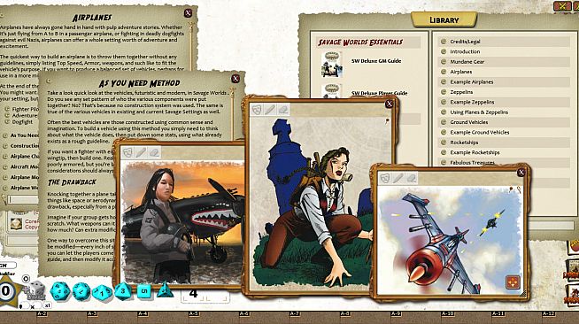 Fantasy Grounds - Pulp Gear Toolkit (Savage Worlds)