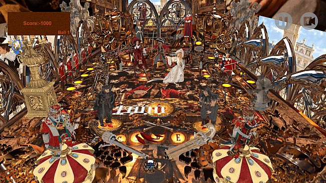 Musketeers All For One and One For All Pinball