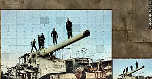 Pixel Puzzles WW2 Jigsaw - Pack: German Railway Guns
