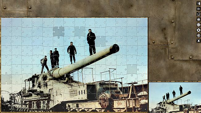 Pixel Puzzles WW2 Jigsaw - Pack: German Railway Guns