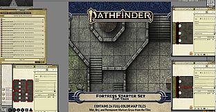 Fantasy Grounds - Pathfinder RPG - Flip-Tiles - Fortress Starter Set