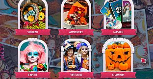 Holiday Mosaics Halloween Puzzles