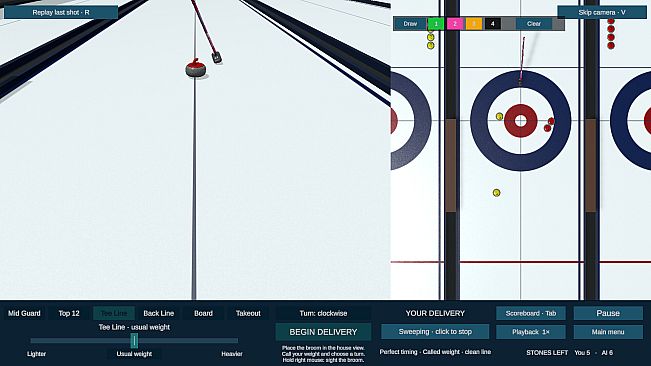 Curling Simulator
