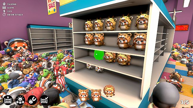 Sort the Red Pandas: Tidy Up & Shelve