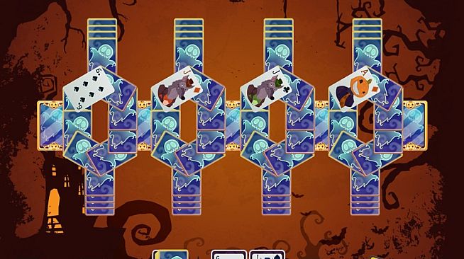 Solitaire Halloween Story