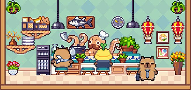 卡皮巴拉的幸福时光 Capybara's Happytime