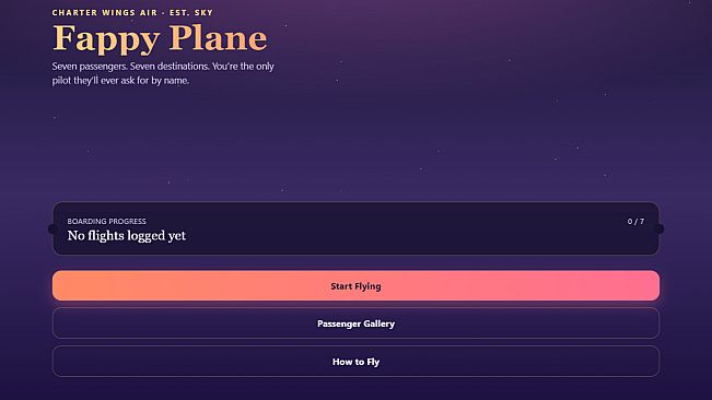 Fappy Plane: A Gay Bara Dating Sim