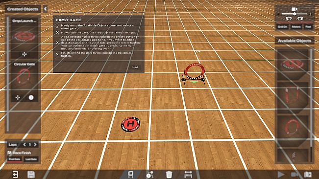 FPV SkyDive - Track Builder