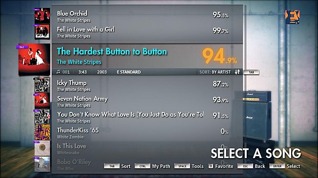 Rocksmith 2014 – The White Stripes - “The Hardest Button to Button”