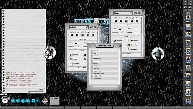 Fantasy Grounds - Deadlands Noir: His Brother's Keeper (Savage Worlds)
