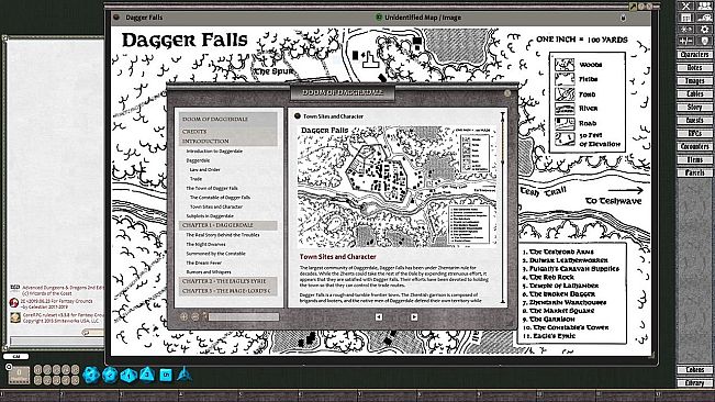 Fantasy Grounds - D&D Classics: FRQ3 Doom of Daggerdale (2E)