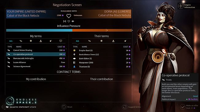 ENDLESS Space 2 - Galactic Statecraft Update