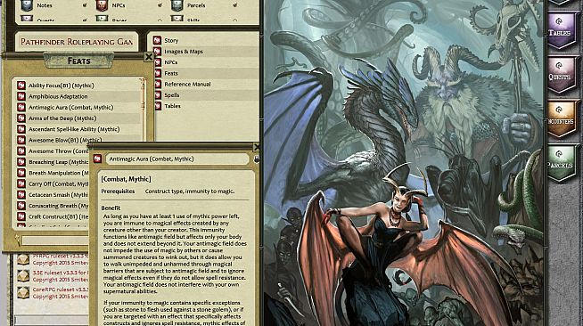 Fantasy Grounds - Mythic Monster Manual (PFRPG)