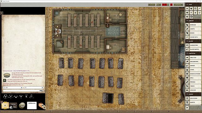 Fantasy Grounds - Deadlands: the Weird West: Map Pack 2: Boot Hill