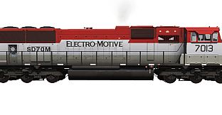 Trainz Plus DLC - EMD SD70M Demonstrator 2