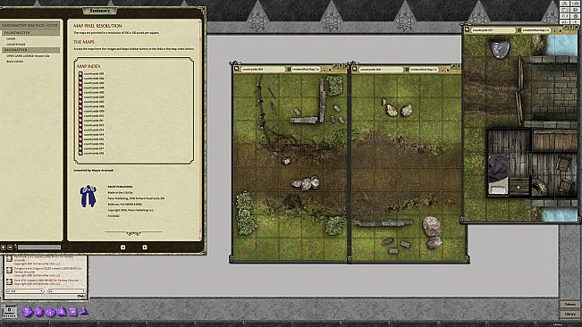 Fantasy Grounds - Pathfinder RPG - GameMastery Map Pack: Countryside