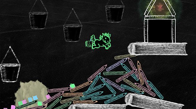 Blackboard Ponies